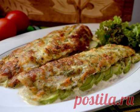 кабачки запечённые