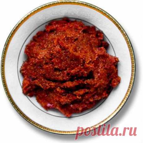 СОВЕТУЮ ЗАГОТОВИТЬ НЕОБЫЧНУЮ И ВКУСНУЮ АДЖИКУ