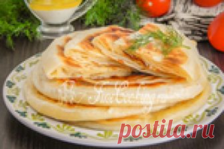 Самые слоеные в мире лепешки на сковороде
