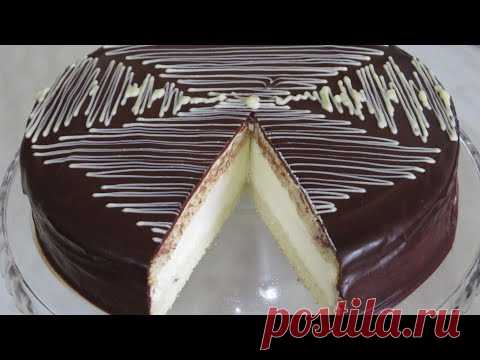 Торт ЧАРОДЕЙКА! ФАНТАСТИЧЕСКИ ВКУСНЫЙ! ПРОСТО ТАЕТ во РТУ!!! ДОМАШНИЙ БЫСТРЫЙ ТОРТ!!!