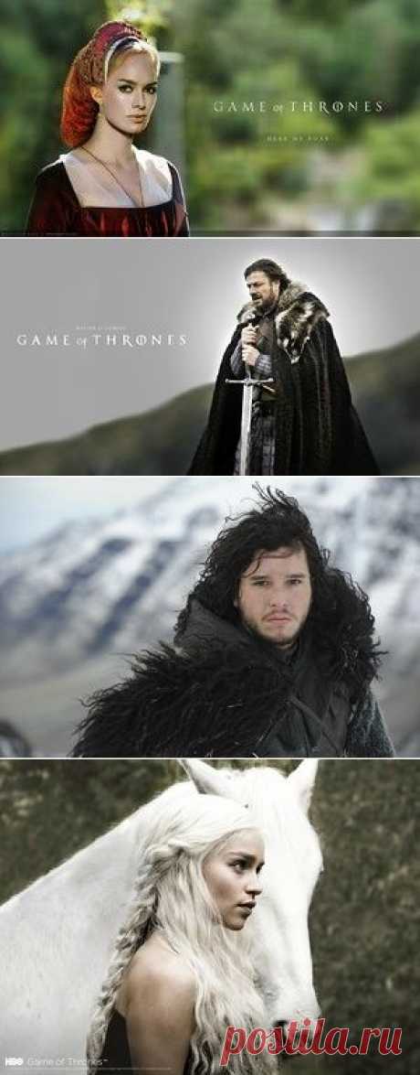 Игра престолов - фото из сериала для твортчества.