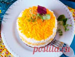 Рисовый салат с кукурузой и печенью:Рецепт №1