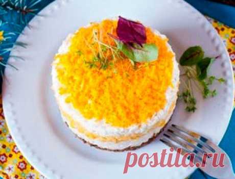 Рисовый салат с кукурузой и печенью:Рецепт №1