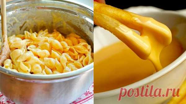 Как сделать сырный соус к макаронам или картошке » Вкусно и полезно