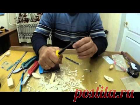 Изготовление воблера из пенопласта часть 1