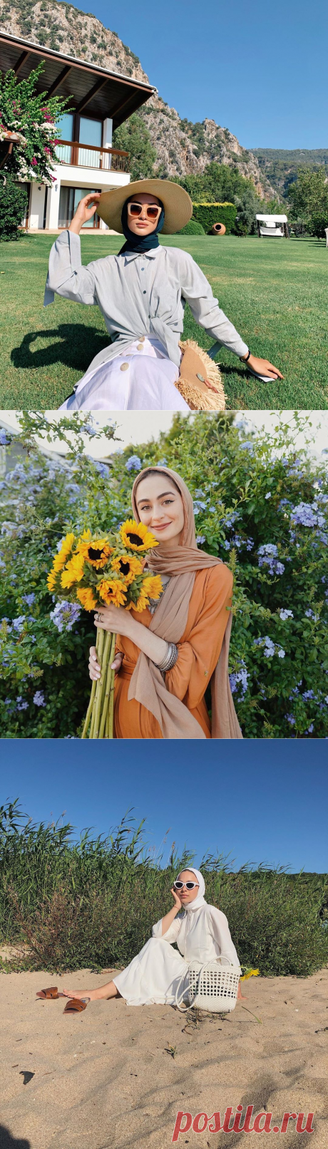 Trend Hijab Outfit For Picnic Style Ideas - Hijab-style.com