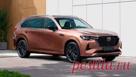 Mazda CX-80 2024: совершенно новый гибридный внедорожник