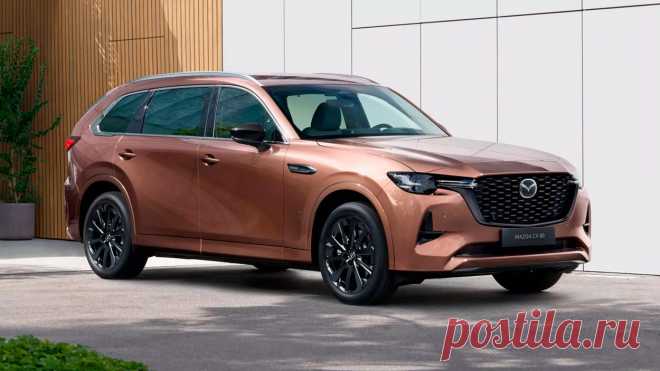 Mazda CX-80 2024: совершенно новый гибридный внедорожник