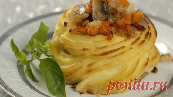 Картофельный рулет с овощами. Пошаговый рецепт с фото на Gastronom.ru