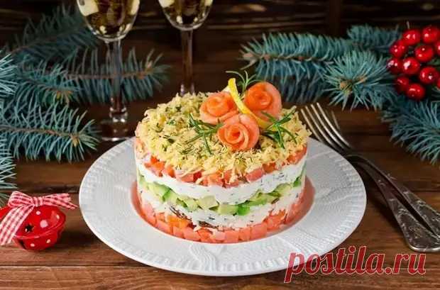 (33) 10 новогодних салатов с рыбой - Будет вкусно - 1 декабря - 43890677001 - Медиаплатформа МирТесен