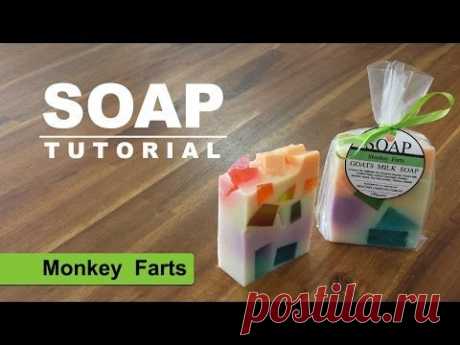 Monkey Farts Melt and Pour Soap Tutorial