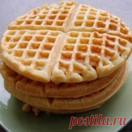 Царские вафли в электровафельнице