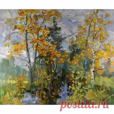 Autumn Painting Nature Landscape Impressionism Tree 油畫原作 Original Art Plein Air - Shop ArtDivyaGallery Posters - Pinkoi Autumn Painting Nature Landscape Impressionism Tree 油畫原作 Original Art Plein Air Impasto Art by Natalya Savenkova 50 x 60 cm. (20 x 24 inches) Medium: canvas, oil. Style: Modern, Impressionist, Impasto. The painting is covered with a protective layer of professional varnish. It is painted on a stretched linen canvas. with professional paints.