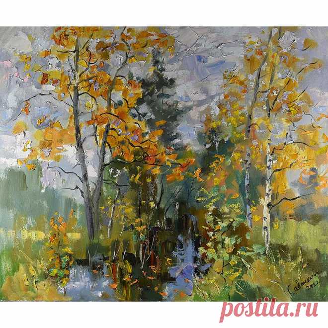 Autumn Painting Nature Landscape Impressionism Tree 油畫原作 Original Art Plein Air - Shop ArtDivyaGallery Posters - Pinkoi Autumn Painting Nature Landscape Impressionism Tree 油畫原作 Original Art Plein Air Impasto Art by Natalya Savenkova 50 x 60 cm. (20 x 24 inches) Medium: canvas, oil. Style: Modern, Impressionist, Impasto. The painting is covered with a protective layer of professional varnish. It is painted on a stretched linen canvas. with professional paints.