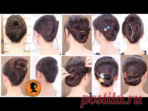 Новая прическа BUN на свадьбу и вечеринку || Прическа UPDO