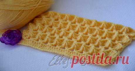 Узор Зефирка | Crochet by Ellej | Crochet by Ellej | Вязание крючком от Елены Кожухарь