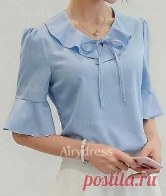 blusa com babado na manga e decote - DIY - molde, corte e costura - Marlene Mukai