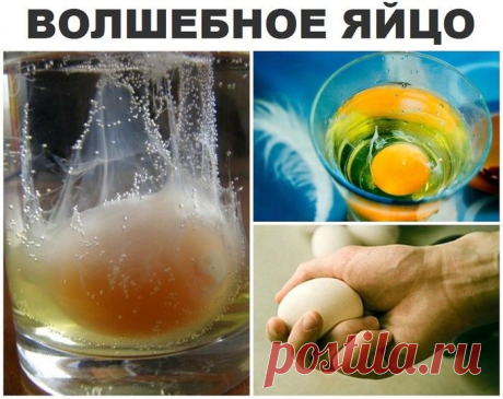 Снятие негатива с человека яйцом