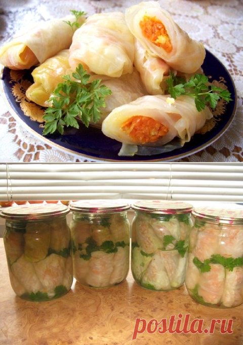 МАРИНОВАННЫЕ ГОЛУБЦЫ С МОРКОВЬЮ ПО-КОРЕЙСКИ