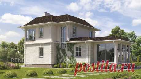 Дом Эссен — готовый проект, цена | Строительство домов и коттеджей под ключ