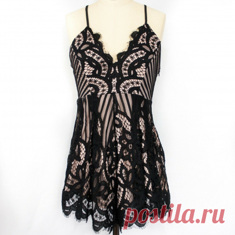 Solaris Style | Black Lace Sleeveless Romper | Small | eBay