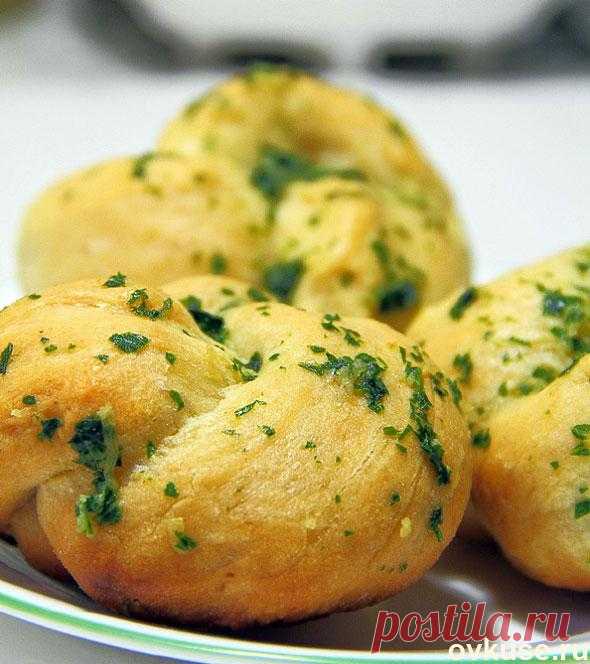 Чесночные узелки. Невероятно вкусные - Простые рецепты Овкусе.ру