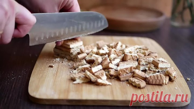 Вкусный быстрый десерт без выпечки