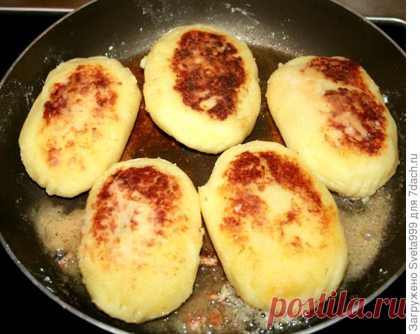 Картофельные зразы с колбасой
