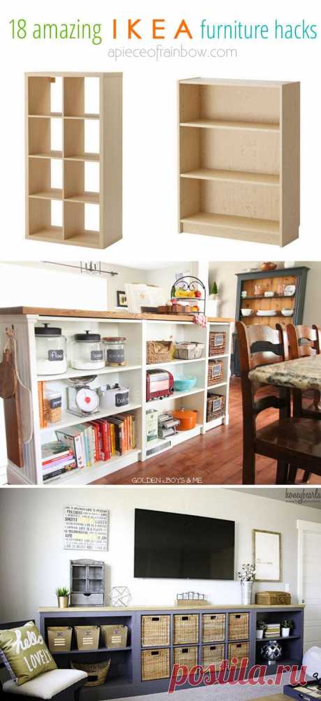 20+ Smart and Gorgeous Ikea Hacks ( & Great Tutorials ) - A Piece Of Rainbow