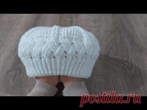 Tığ İşi İnci Şapka (Bere) Yapımı Örgü Modelleri| Crochet Hat Making #64 - YouTube