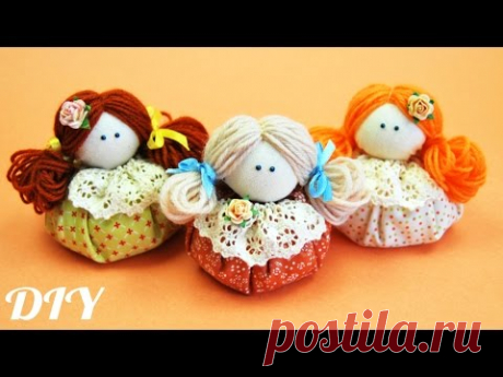 Как сделать КУКЛУ Зерновушку / How to make Textil Doll / ✿ NataliDoma