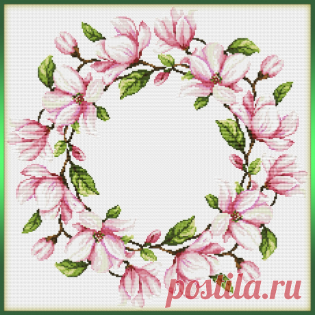 Венок магнолии