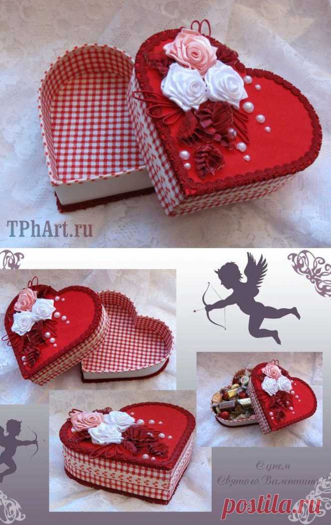 Подарочная коробка сердце. подарочная упаковка для Дня святого Валентина | Лаборатория бытовые