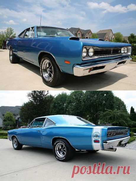 1969 Dodge Super Bee Superbee, Blue.