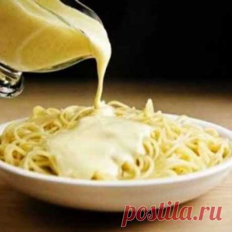 Сырная подлива для макарон: палочка-выручалочка любой хозяйки - МирТесен