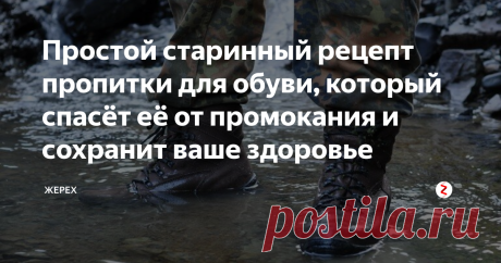 Простой старинный рецепт пропитки для обуви, который спасёт её от промокания и сохранит ваше здоровье Здравствуйте, уважаемые подписчики и гости моего канала!
Часто бывает так, что покупаешь вроде бы качественную кожаную обувь, а она в итоге быстро промокает. Итогом такой неприятности может случится простуда, а иногда и больничная койка, так как всем известно, что если промокли и замерзли ноги, то максимум через пару дней организм даст сбой...
источник: Яндекс картинки
Для...
