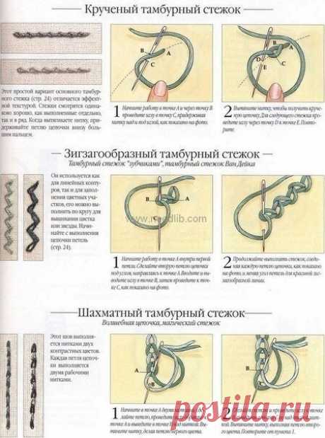 ​Большое количество красивых швов