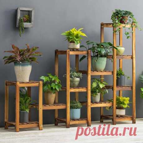 Подставка для цветов своими руками - 70 фото идей металлических и деревянных подставок для цветов