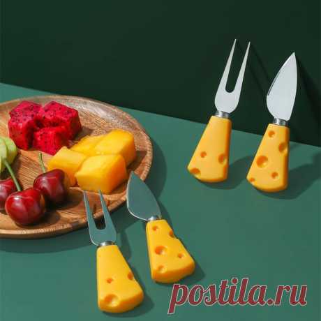 264.02руб. 30% СКИДКА|Сыр кухонные аксессуары, нож гаджеты формочки для выпекания кексов форма для Пособия по кулинарии торт декоративные инструменты набор ножей для сыра и вилка кухни.|Ножи для сыра|   | АлиЭкспресс Покупай умнее, живи веселее! Aliexpress.com
