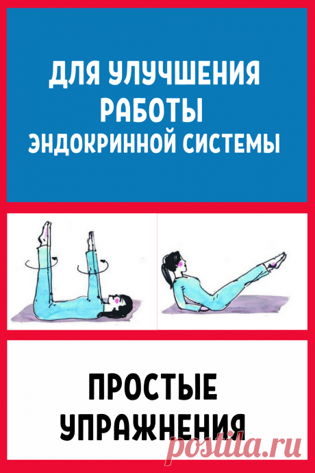 Простые упражнения для улучшения работы эндокринной системы..