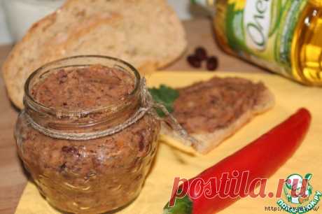 Постный паштет из красной фасоли своими руками!.