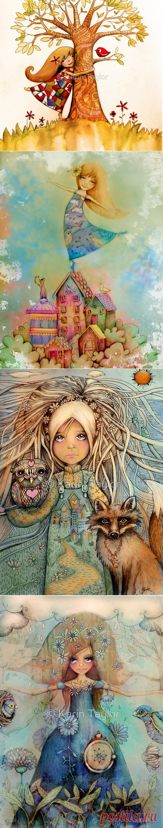 Художник Karin Taylor. 2 часть.