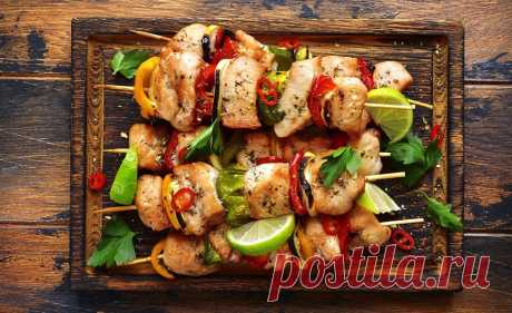 3 cамых вкусных рецепта шашлыков из курицы