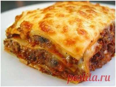 Лазанья в мультиварке