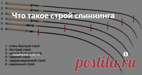 Что такое строй спиннинга Строй спиннинга – это форма изгиба его бланка под воздействие статической нагрузки. Это механическая характеристика жесткости удочки, считающаяся основной. Ее обязательно следует учитывать при выборе удилища под конкретные направления ужения, виды приманок и техники их анимации.
Рассмотрим какие классы удилищ по данному параметру выделяют, их основные особенности и область применения. Эта информац