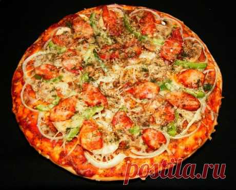 Такая разная и такая вкусная - начинка для пиццы с колбасой - FB.ru