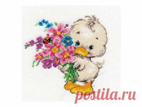 I Wish You Happiness! Cross Stitch Kit, code 0-130 Alisa | Buy online on Mybobbin.com