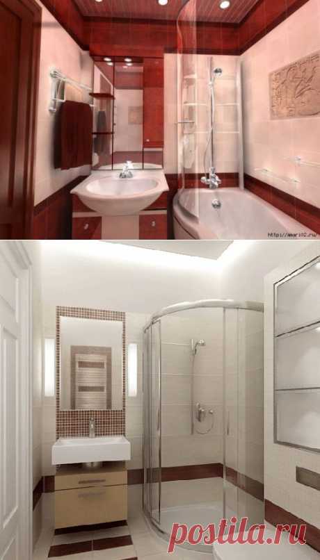 Идеи дизайна для ванной комнаты.