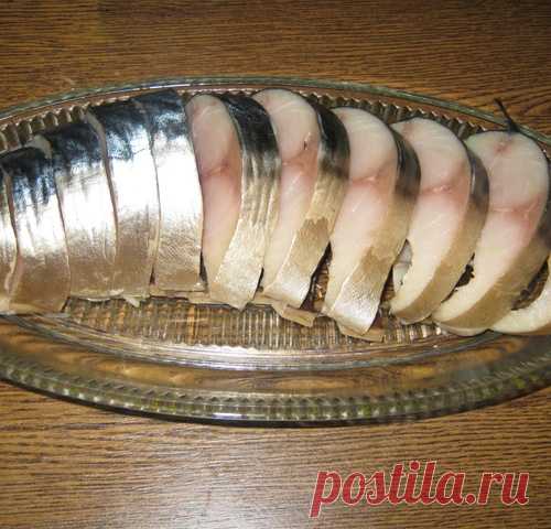 Самая вкусная солёная скумбрия, от которой все будут в восторге