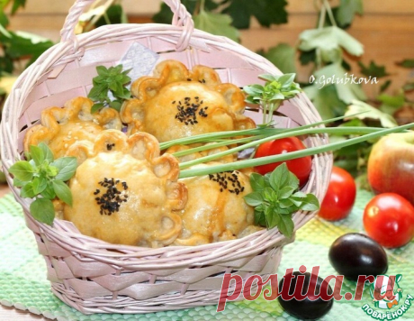 Закусочные пироги с индейкой и овощами – кулинарный рецепт